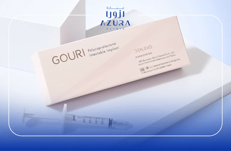 Gouri PCL liquid skin booster injectable treatment for collagen stimulation at Azura Clinic Muscat Oman