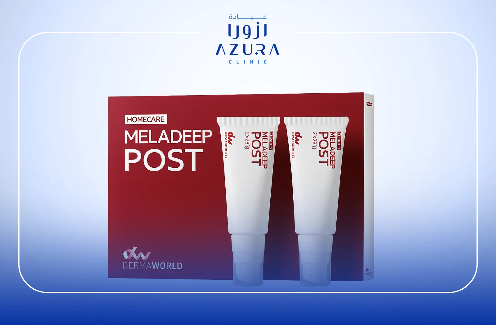 Face Glowing with Meladeep Post Cream