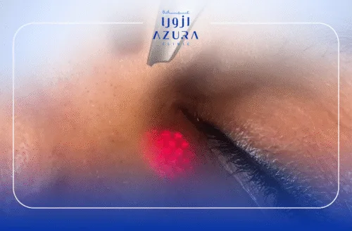 Under Eye Glowing with 4D Eye