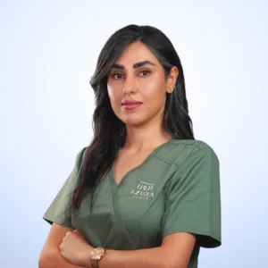 Neda Bahrami, Laser and Aesthetic Therapist at Azura Clinic in Muscat, Oman