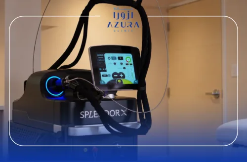 Splendor X laser hair removal device at Azura Clinic Muscat